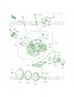 Cylinder Head per Kawasaki KLX140 2015