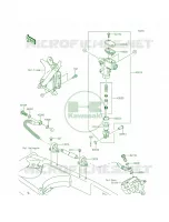 Rear Master Cylinder per Kawasaki KLX140 2015