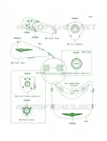 DecalsRedA9F per Kawasaki Vulcan 1700 Voyager 2009