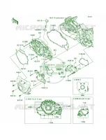 Left Engine Covers per Kawasaki Vulcan 1700 Voyager 2009