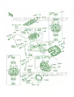 Cylinder Head per Kawasaki Vulcan 2000 Classic LT 2006