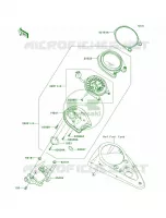 Meters per Kawasaki Vulcan 2000 Classic LT 2006