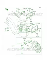 Taillights per Kawasaki Vulcan 2000 Classic LT 2006
