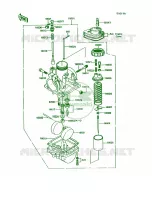 Carburetor per Kawasaki KE100 1992