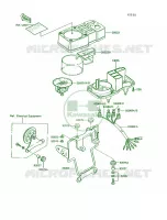 Meters per Kawasaki KE100 1992