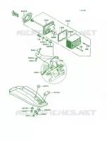 Taillights per Kawasaki KE100 1992