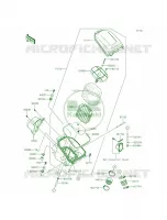 Air Cleaner per Kawasaki Brute Force 750 4x4i EPS 2015