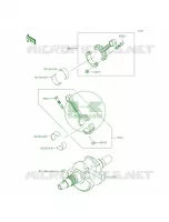 Crankshaft per Kawasaki Brute Force 750 4x4i EPS 2015