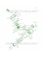 CylinderPistons per Kawasaki Brute Force 750 4x4i EPS 2015