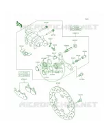 Front Brake per Kawasaki Brute Force 750 4x4i EPS 2015
