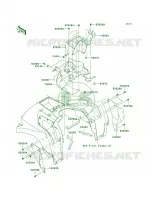 Flap per Kawasaki Brute Force 750 4x4i 2013