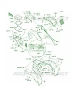 Front Fenders per Kawasaki Brute Force 750 4x4i 2013