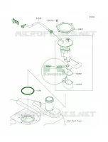 Fuel PumpLDFLEF per Kawasaki Brute Force 750 4x4i 2013