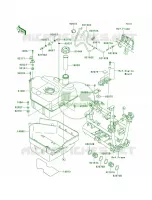 Fuel Tank per Kawasaki Brute Force 750 4x4i 2013