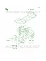 Rear Fenders per Kawasaki Brute Force 750 4x4i 2013