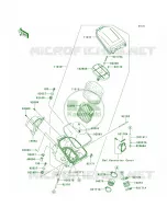 Air Cleaner per Kawasaki Brute Force 750 4x4i EPS 2012