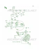 Brake Pedal per Kawasaki Brute Force 750 4x4i EPS 2012