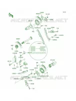 CamshaftsTensioner per Kawasaki Brute Force 750 4x4i EPS 2012