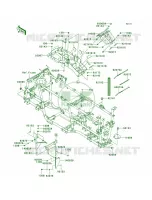 Frame Fittings per Kawasaki Brute Force 750 4x4i EPS 2012