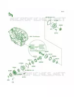 Front Bevel Gear per Kawasaki Brute Force 750 4x4i EPS 2012
