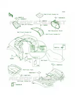 Labels per Kawasaki Brute Force 750 4x4i EPS 2012