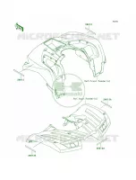 ReflectorsCN per Kawasaki Brute Force 750 4x4i EPS 2012