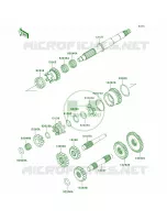 Transmission per Kawasaki Brute Force 750 4x4i EPS 2012