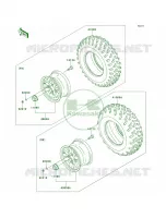 WheelsTires per Kawasaki Brute Force 750 4x4i EPS 2012