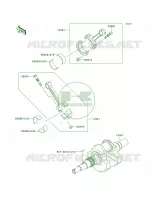 Crankshaft per Kawasaki Brute Force 650 4x4i 2012