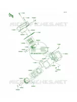 CylinderPistons per Kawasaki Brute Force 650 4x4i 2012