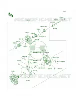 Drive ConverterVF650AE000351  per Kawasaki Brute Force 650 4x4i 2012