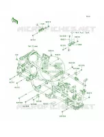 Engine Mount per Kawasaki Brute Force 650 4x4i 2012