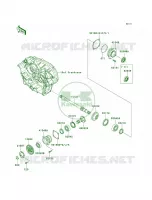 Front Bevel Gear per Kawasaki Brute Force 650 4x4i 2012