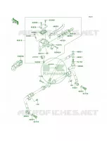 Front Master Cylinder per Kawasaki Brute Force 650 4x4i 2012