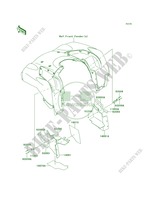 Flap per Kawasaki Brute Force 650 4x4i 2012