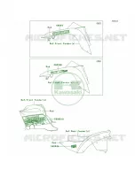 DecalsRedACFADF per Kawasaki Prairie 360 4x4 2012