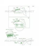DecalsS.GreenACFADF per Kawasaki Prairie 360 4x4 2012