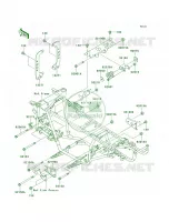 Engine Mount per Kawasaki Prairie 360 4x4 2012