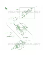 Crankshaft per Kawasaki Brute Force 650 4x4 2012