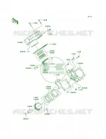 CylinderPistons per Kawasaki Brute Force 650 4x4 2012