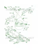 Frame per Kawasaki Brute Force 650 4x4 2012