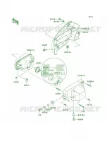 Headlights per Kawasaki Brute Force 650 4x4 2012