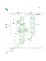 Shock Absorbers per Kawasaki Brute Force 650 4x4 2012