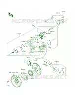 Starter Motor per Kawasaki Brute Force 650 4x4 2012