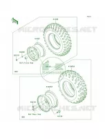 WheelsTires per Kawasaki Brute Force 650 4x4 2012