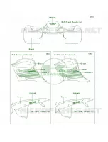 DecalsGreenA8F per Kawasaki Prairie 360 4X4 2010