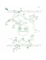 Mufflers per Kawasaki Prairie 360 4X4 2010
