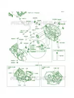 Crankcase per Kawasaki Brute Force 750 4x4i 2010