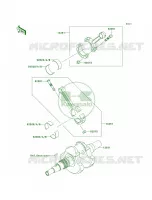 Crankshaft per Kawasaki Brute Force 750 4x4i 2010