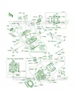 Cylinder Head per Kawasaki Brute Force 750 4x4i 2010